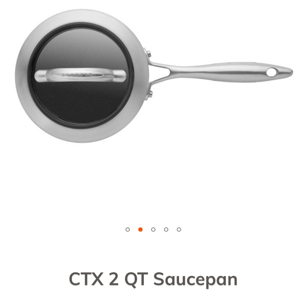 SCANPAN CTX 2 QT Saucepan NWT
